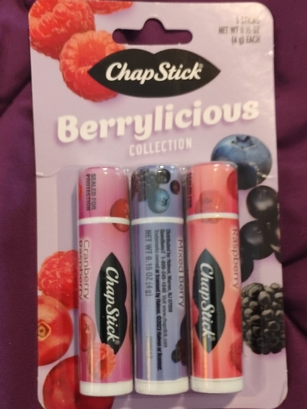 ChapStick Lip Balm 6-Pack Sets - Berrylicious & Spa Collection Bundle - Picture 4 of 7